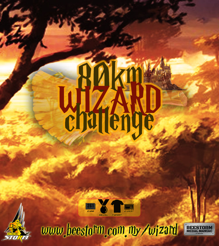 Wizard 80KM Challenge event banner